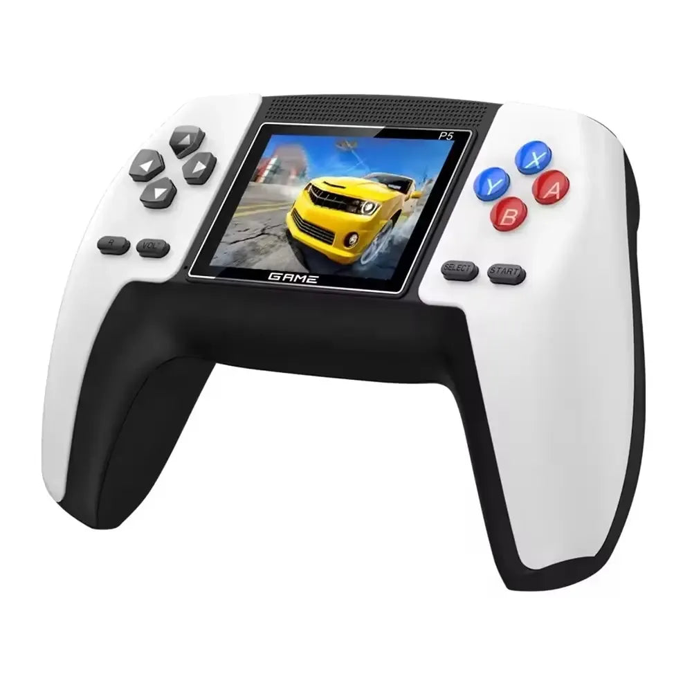 Nešiojama retro žaidimų konsolė P5 Game su 3 colių ekranu, rankinis žaidimų prietaisas su valdikliu